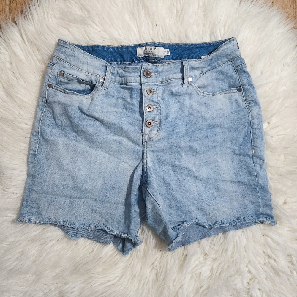Torrid Jean Shorts